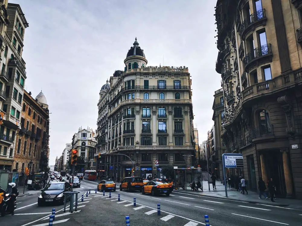 taxi à Barcelone