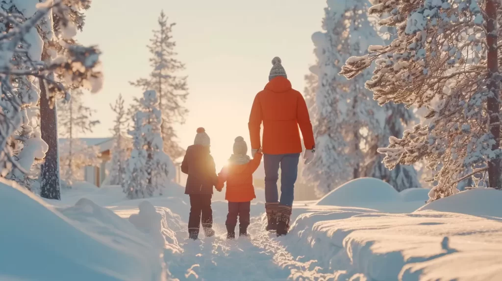 voyage laponie en famille