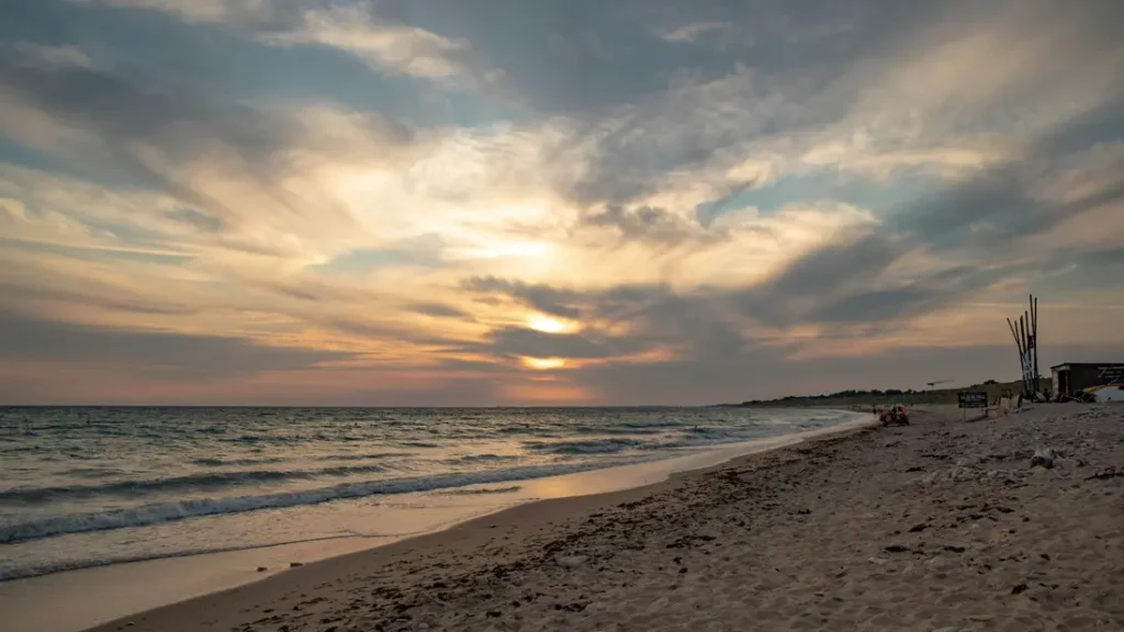 Plage du camping de l'île de Ré